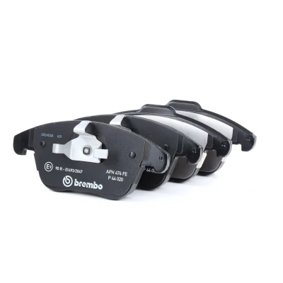 Image of 10138340, 10767908 Brake pad set BREMBO P 44 020 excl. wear warning contact with piston clip without accessories LAND ROVER: Discovery Sport