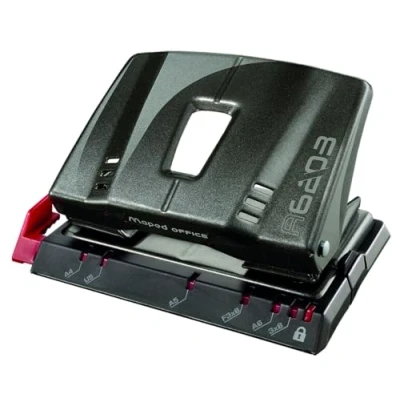 Image of Maped Office Advanced Grey Metal Two Hole Punch (20 sheets)
