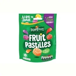 Image of Rowntrees Fruit Pastilles Sweets Sharing Pouch 143g (Single Bag) 124
