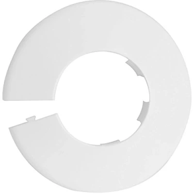 Image of GENUEN® 10 x 28mm Talon White Click in Pipe Collar Clicks Into Place High Grade Polypropylene for Home Improvement, Plumbing, Installation (28mm)