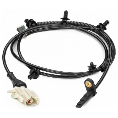 Image of 5F9Z2C190AA, 7F9Z2C190A ABS Sensor HELLA 6PU 230 040 501 Rear Axle with holder Hall 2 pin connector 1410mm