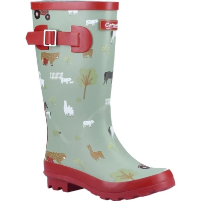 Image of Cotswold Farmyard Junior Girls Wellies Assorted 12 Child UK