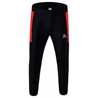 Image of Erima Men&#039;s Team Presentation Pants, Black/Red, M