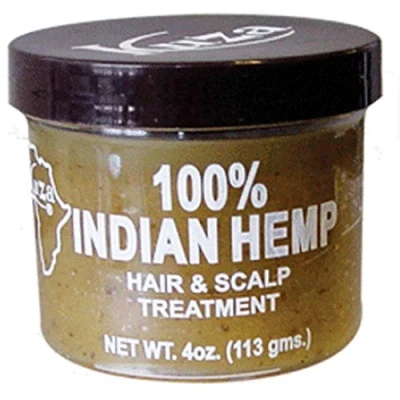 Image of Kuza 100% Indian Hemp Hair &amp; Scalp Treatment 4oz by