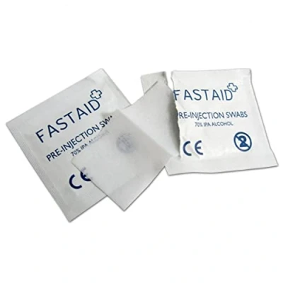 Image of Fastaid 70% IPA Alcohol Wipes, Swabs for Electronics, Tattoo, Pre Injection Cleaning, Multiple Listing (200)