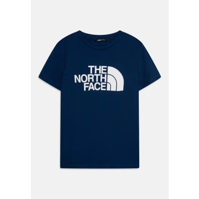 Image of The North Face EASY TEE Unisex Print Tshirt for kids, Size: 10y, Estate blue