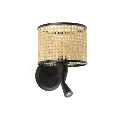 Image of Mambo Reading Light Wall Black, E27