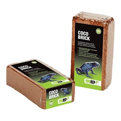 Image of Pro Rep Coco Brick 650g expands 800% Tortoise Bedding / substrate NATURAL FREE POST (1x blocks)