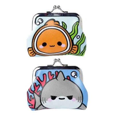 Image of Puckator Adoramals Sealife Tic Tac Purse Ladies Women&#039;s Womens Slim Purses Wallets Wallet for Women Coin Pouch Men Card Holder with Zip Small Cash Bag Bags UK