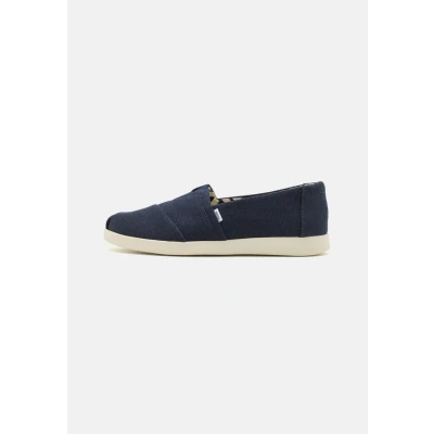 Image of TOMS Alpargata PLUS Trainers, Women&#039;s, Size: 5, Navy Textile