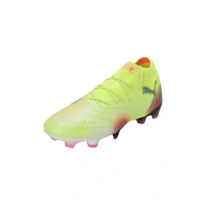 Image of Puma Future 8 Ultimate Moulded stud football boots, Women&#039;s, Size: 60, Yellow alert/black/sun struck shoes