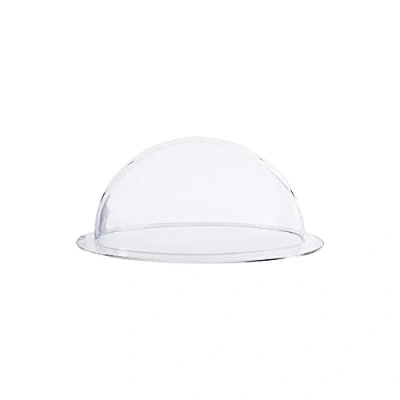 Image of HMF 46710 Acrylic Half Sphere with Edge and Hood for DIY, Diameter: 10 cm, Transparent