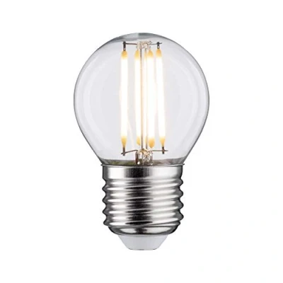 Image of Paulmann 28633 LED Drop Shaped Filament lamp 5 watts Classic Clear 2700 K Warm White E27