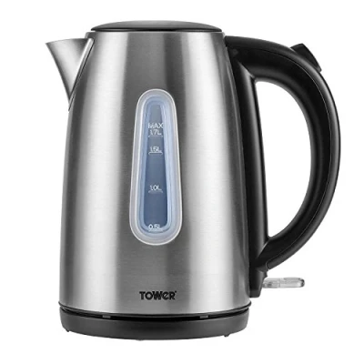 Image of Tower Infinity 3KW 1.7 Litre Brushed Stainless Steel Jug Kettle