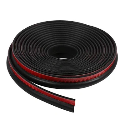 Image of 4M Universal Car Door Seal Weather Strip, Z Shape Window Rubber Hollow Strip Fit for The Most of Cars Truck or SUV