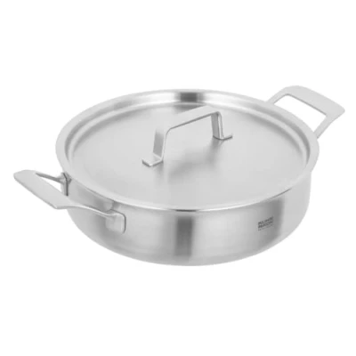Image of Kuhn Rikon Culinary Fiveply 28cm/4.5L Serving Pan with Lid