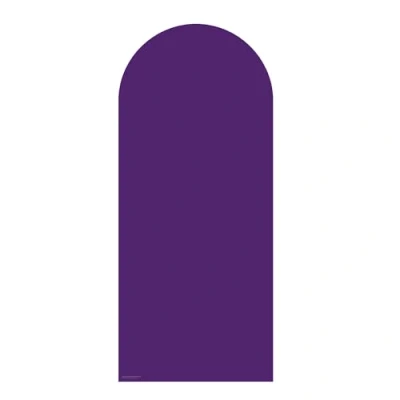Image of XQ014 Royal Purple Sailboard Cardboard Cut Out Height 185cm Width 80cm