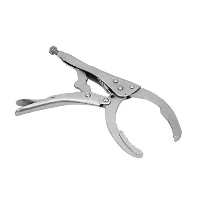 Image of Oil Filter Vice Grip + Plier 240mm Alloy Steel Auto Car Remover Wrench Locking Vise Spanner