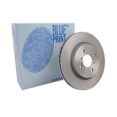 Image of 5531171L50, 5531171L51 Brake disc BLUE PRINT ADK84341 Front Axle 272mm 22mm 4 Hole 100mm internally vented Coated SUZUKI: SWIFT