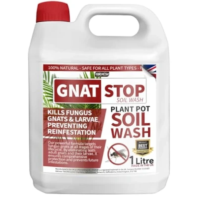 Image of Gnat Stop Cleanse No Gnats Anymore! Available in 1L and 5L 100% Natural pest stop, Eco Friendly Control Solution (1 Litre)
