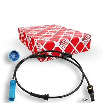 Image of SSW000010 ABS Sensor FEBI BILSTEIN 106454 Front Axle Left, Right with screw 930mm 1005mm LAND ROVER: Freelander I Off Road