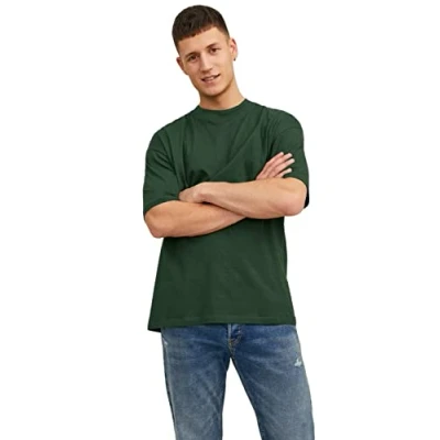 Image of JACK &amp; JONES Men&#039;s Jjetimo Tee Ss Noos T Shirt, Mountain View, XL