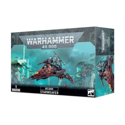 Image of Games Workshop 99120111003&quot; Warhammer 40,000&quot; Harlequin Star Void Weaver Action Figure, Black