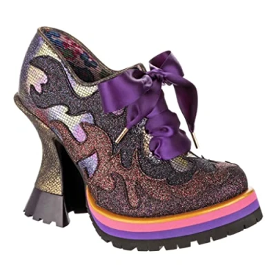 Image of Irregular Choice SS23 Flamin Hot Heels, Black UK 5 (EUR 38)