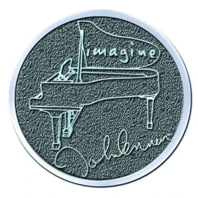 Image of John Lennon Pin Badge: Imagine