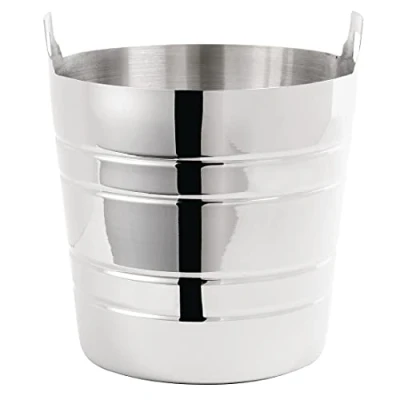 Image of Stainless Steel Wine Bucket 190X204mm Champagne Beer Bowl Ice Cooler Restaurant