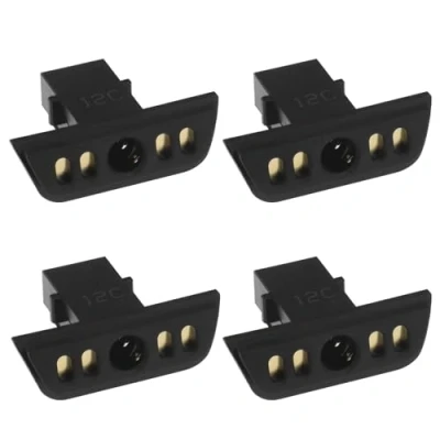 Image of YINETTECH 4pcs 3.5mm Earphone Audio Jack Port Headphone Socket Replacement Plug Compatible with PS5 Game Console