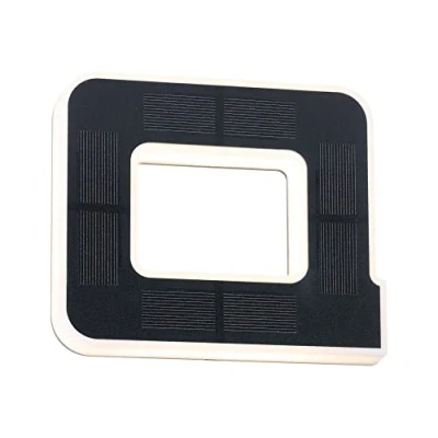 Image of Paulmann 94650 LED Solar House Number A IP44 Warm White Battery Replaceable Including 1 x 0.2 Watt Light Black Plastic 3000 K