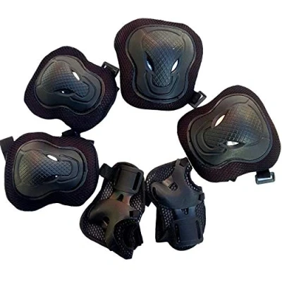 Image of Luntus Guard Knee Pads and Elbow Support Safety Protective Set for Adult Skate Gear