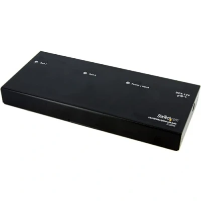 Image of StarTech.com 2 Port DVI Video Splitter with Audio (ST122DVIA)