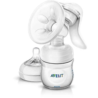 Image of Philips Avent Natural Comfort Breast Pump and Bottle