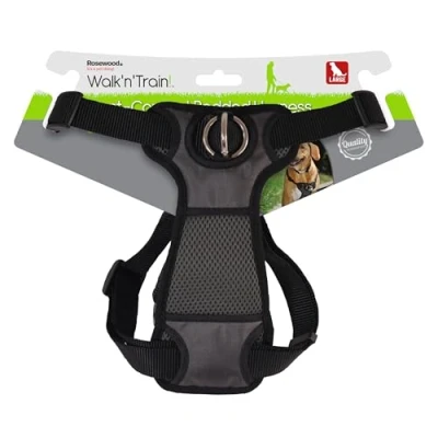 Image of Walk &#039;n Train Front Connect Padded Dog Harness (Large)