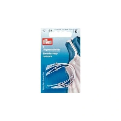 Image of Prym Strap White Retainers, 4 Piece