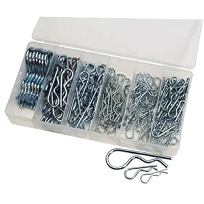Image of Draper 56376 HAIRP/150 R Clip Assortment, 150 Pieces , Blue