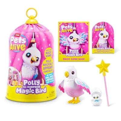Image of Pets Alive Polly the Magic Bird by ZURU, Robotic Toy Pet