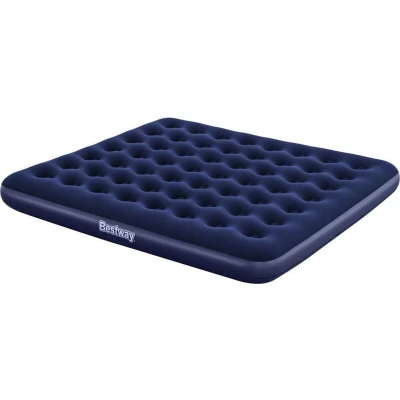 Image of Bestway Air Mattress, King Size Inflatable Mattress for Indoor and Outdoor Use Two man, Blue