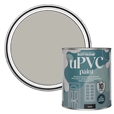 Image of Rust Oleum Brown uPVC Door and Window Paint In Gloss Finish Gorthleck 750ml