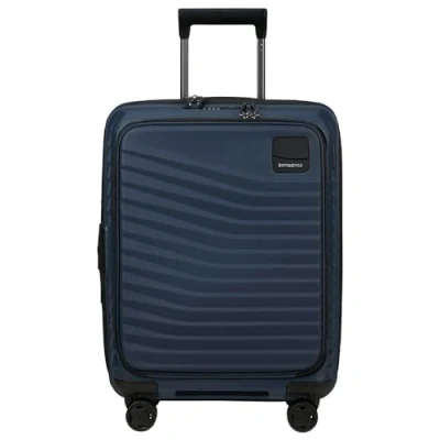 Image of SAMSONITE Intuo Spinner S, Expandable Hand Luggage, 55 cm, 42/48 L, Blue (Blue Nights), S (55 cm L), Carry on Luggage