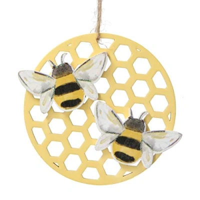 Image of Gisela Graham Easter Bee And Honeycomb Decoration