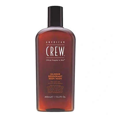 Image of American Crew Men&#039;s 24 Hour Deodorant Bodywash, 15.2 Ounce by
