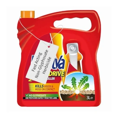 Image of Resolva Weed Killer Sprayer 3L Path &amp; Drive 2in1 Weedkiller Ready to Use Garden with Topline Card. Dandelion Burner for Driveways, Paths or Patios.
