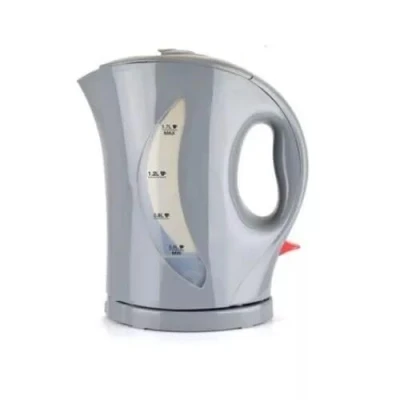 Image of Fast Boil Jug Electric Cordless Kettle 1.7L Capacity, Indicator Light, Auto Safety Shut Off, Dry Protection 2000w, Washable Filter, Grey