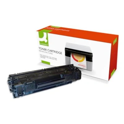 Image of Q Connect Compatible Toner for HP Cartridge, Black CE285A