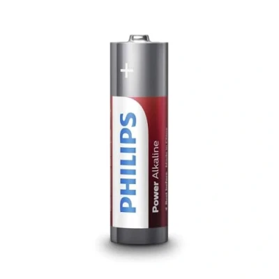 Image of Philips Power Alkaline LR6P4B/05 AA Batteries 1.5V (4 pack)