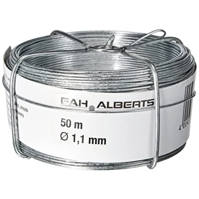 Image of GAH Alberts 530020 Coil of Wire 1.1 / 50 m Galvanised