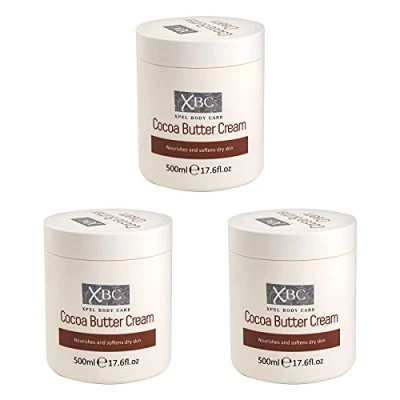 Image of XBC Moisturizing Cream Cocoa Butter 500ml Pack of 3